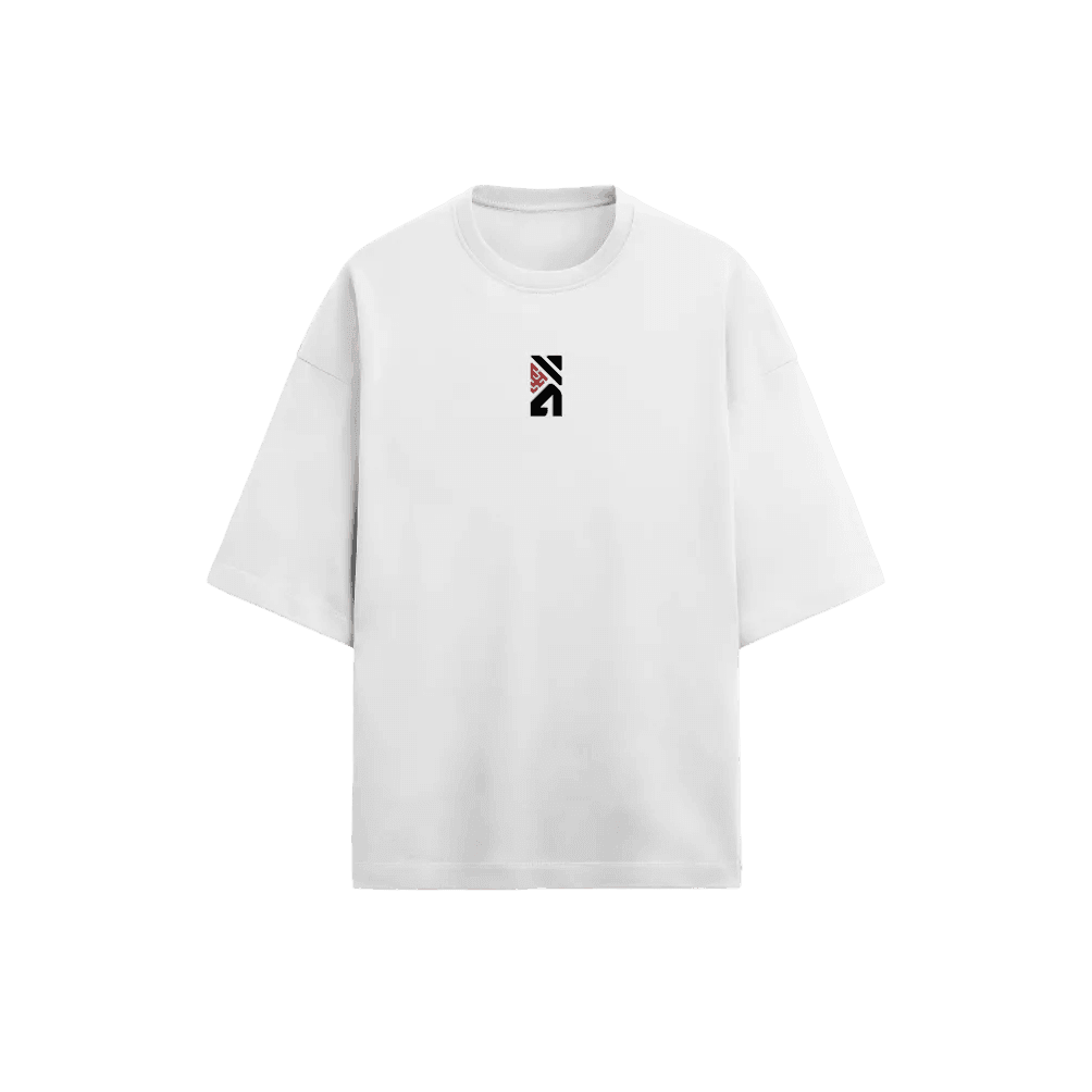 Hustle White T-Shirt Front Online
