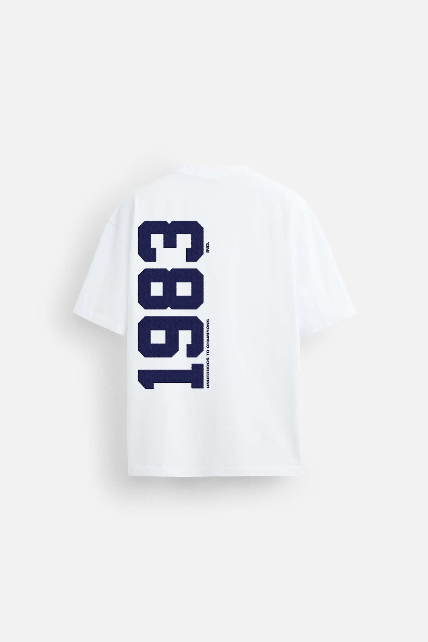 1983 INDIA WORLD CUP TSHIRT - WHITE