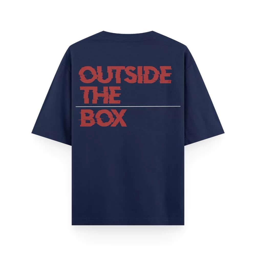 Hustle Outside the box Petrol BlueT-shirts