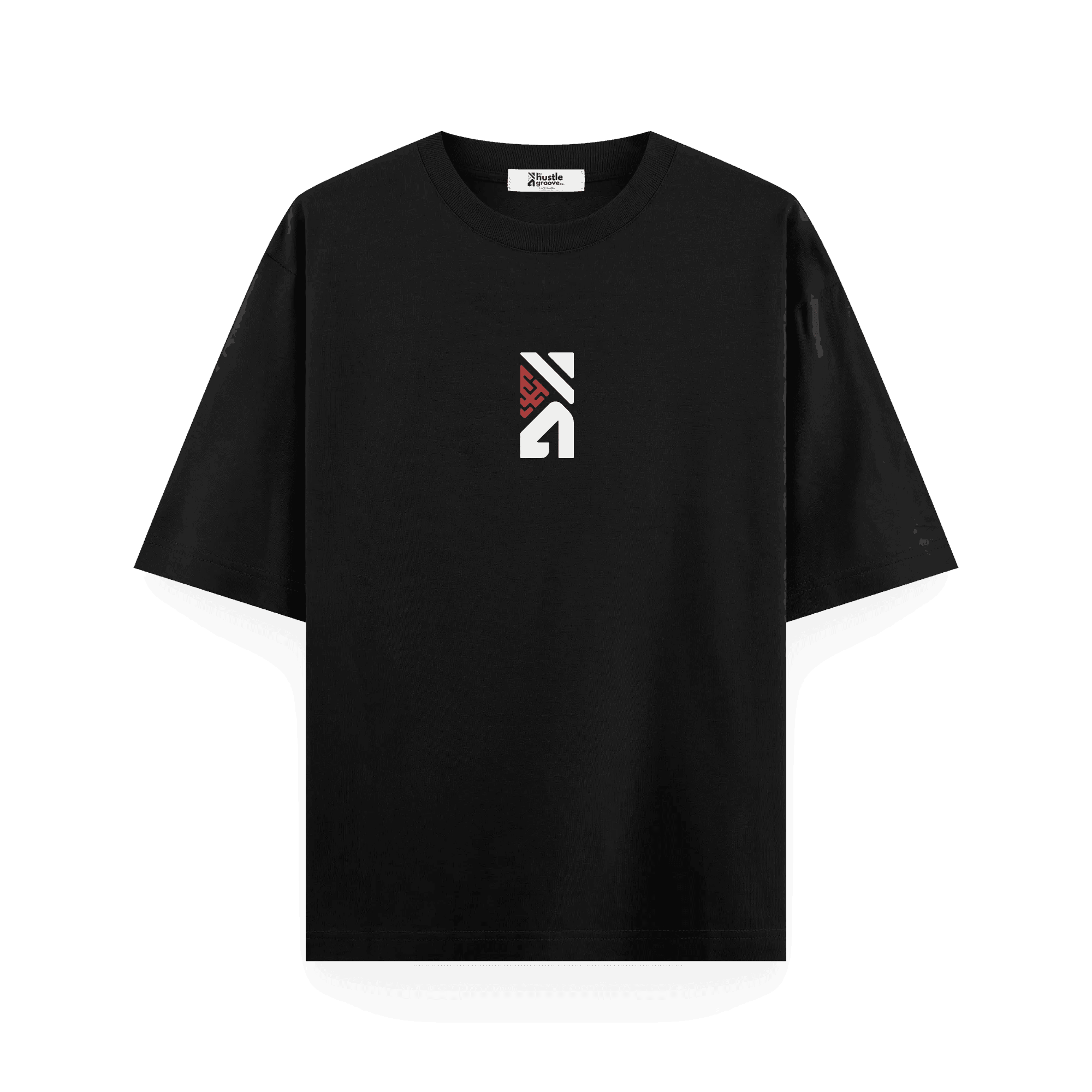Oversized Black Tshirt with cool THGC Graphic Design