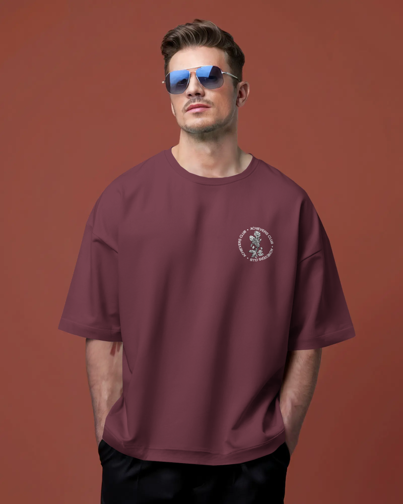 FUTURE - Oversized Maroon T-shirt | Color Edition 2 | Unisex