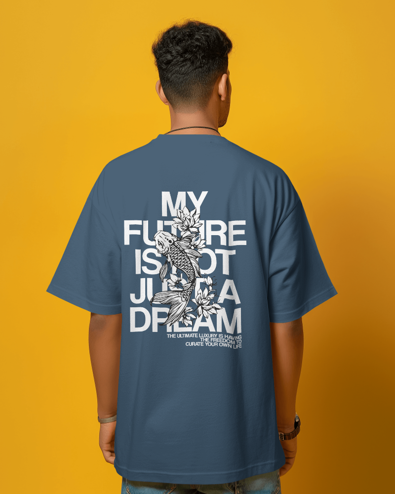 FUTURE - Oversized Petrol Blue T-shirt | Color Edition 2 | Unisex