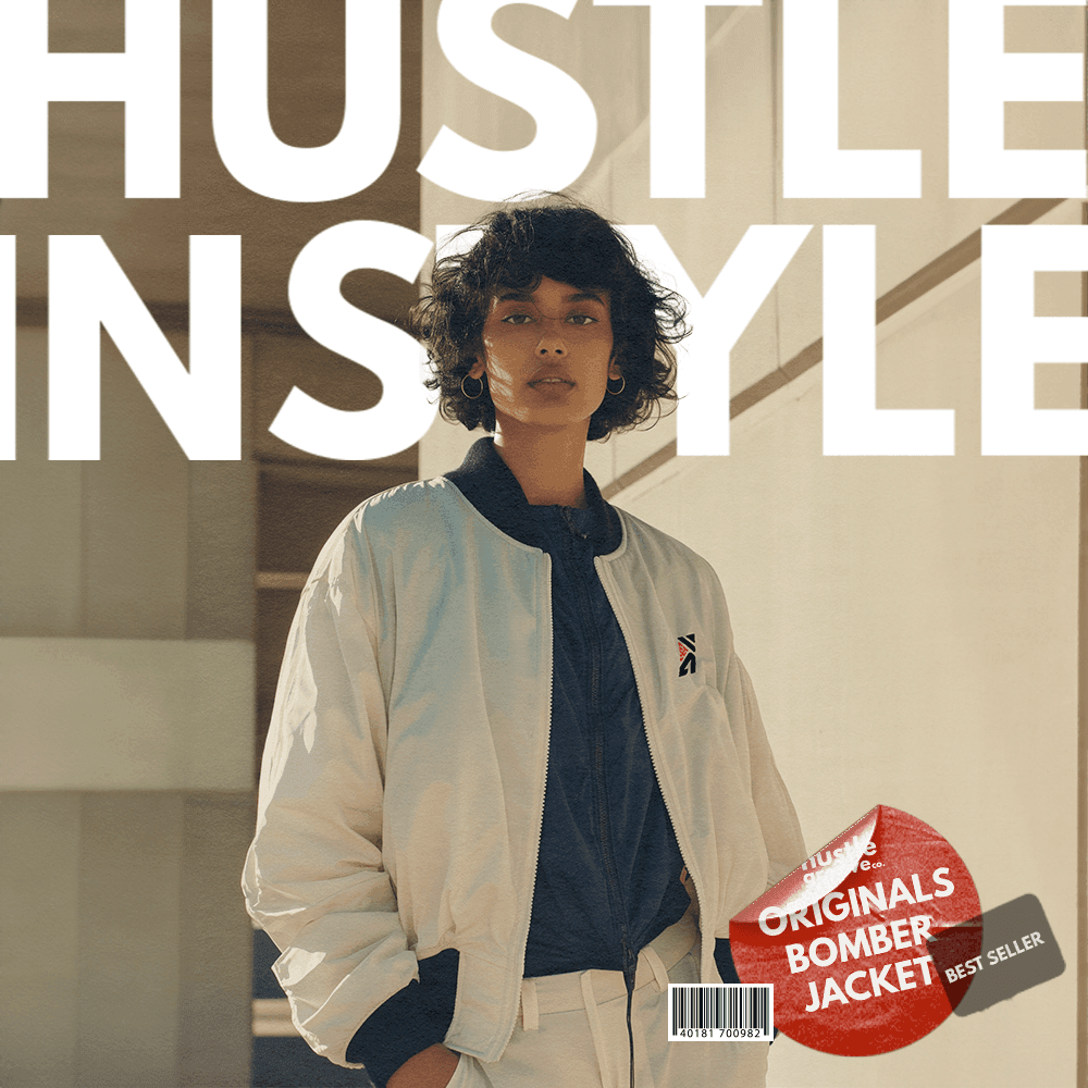Hustle originals bomber Jacket