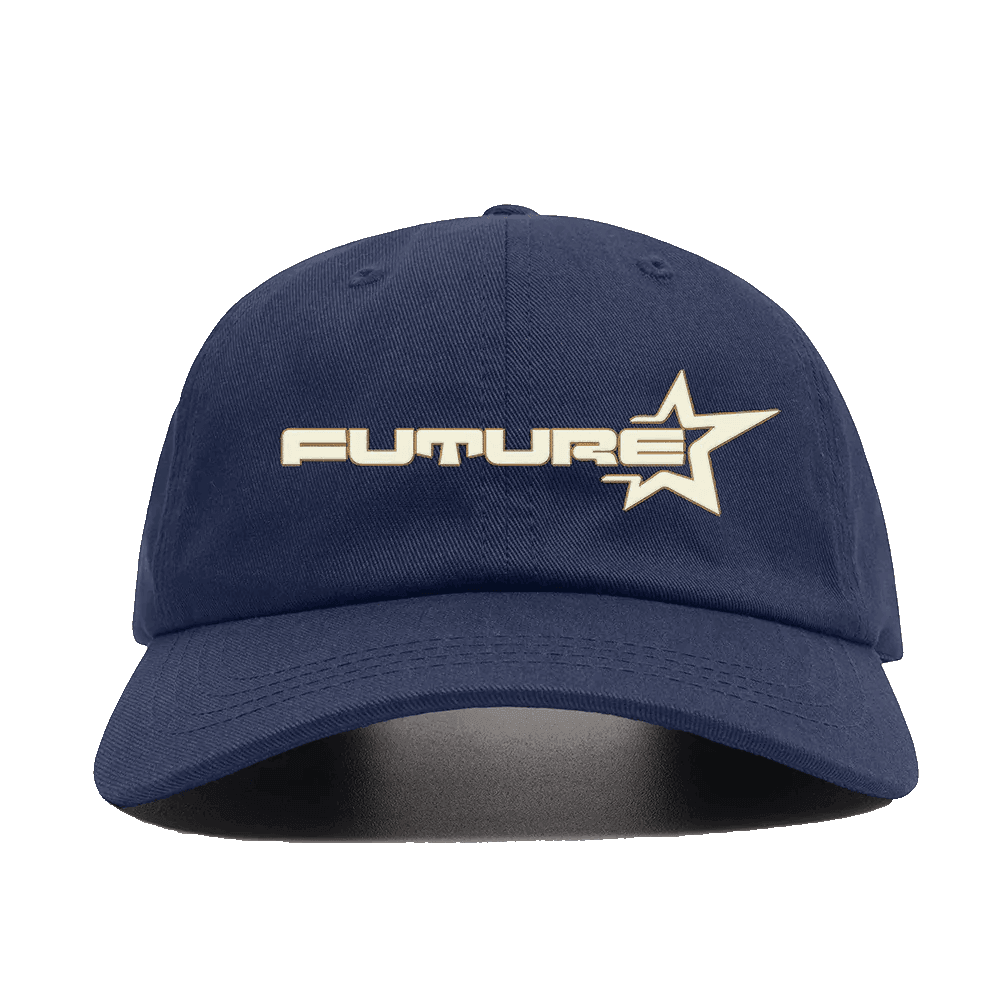 Future Star Embroidery Text - Red Baseball Cap
