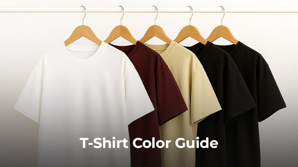T-Shirt Color Guide for Men: How to Choose the Right Shades for Your Style