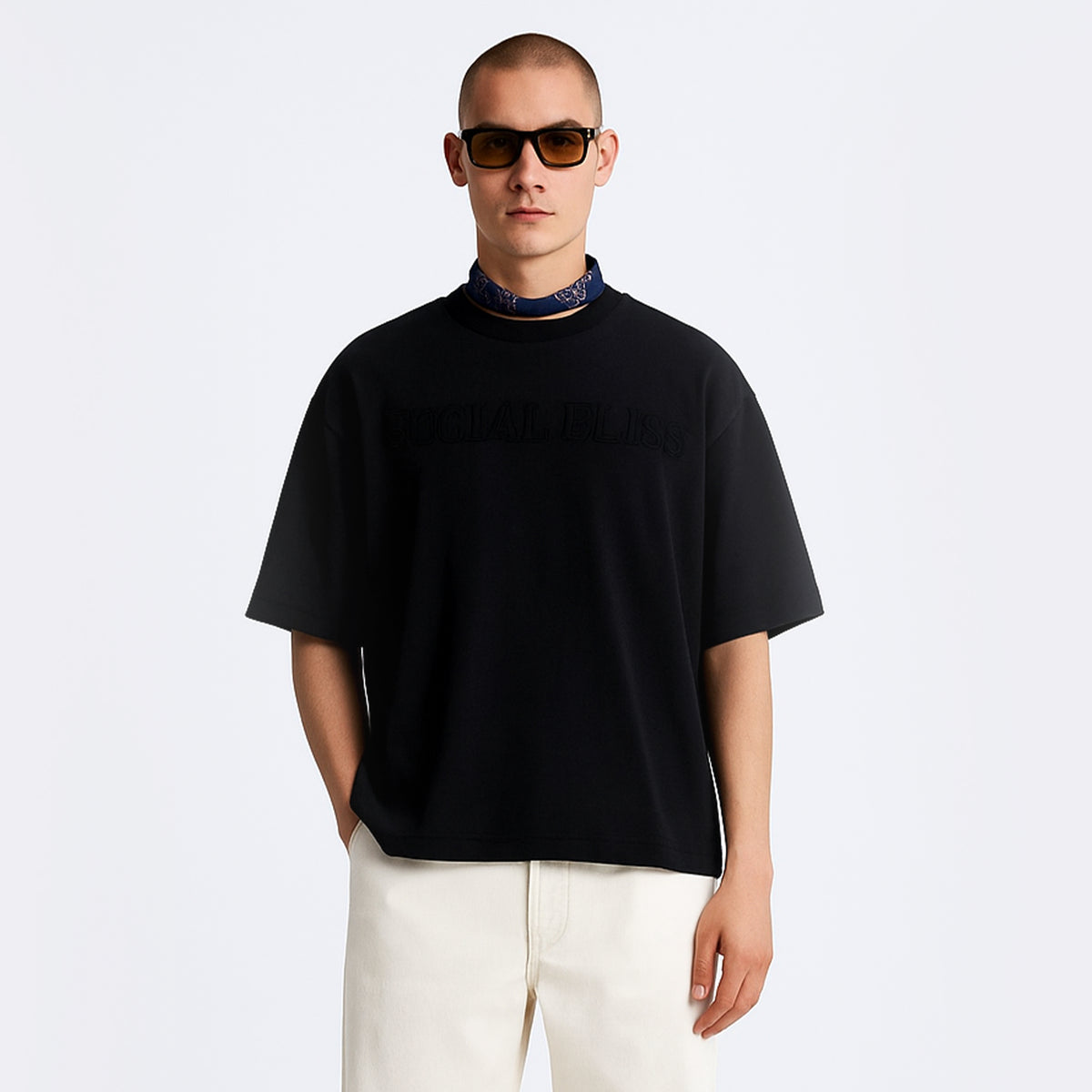 Hustle Mindset - Oversized Black T-shirt | Unisex