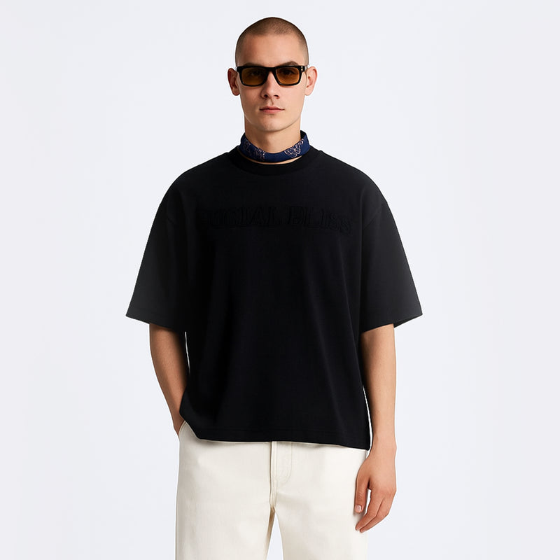 Hustle Mindset - Oversized Black T-shirt | Unisex