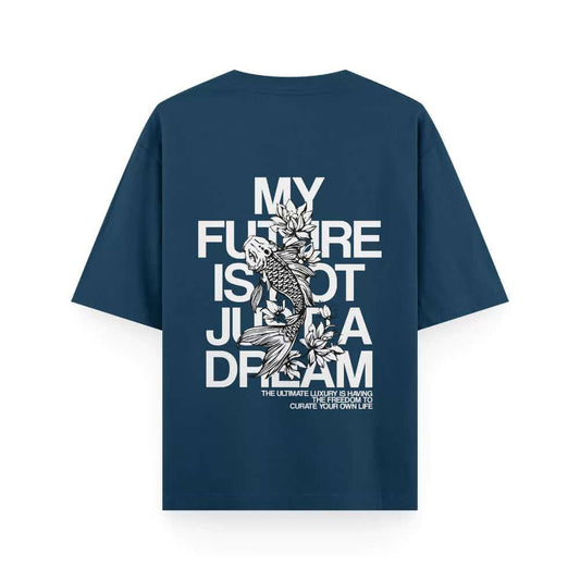   FUTURE - Oversized Petrol Blue T-shirt | Color Edition 2 | Unisex
