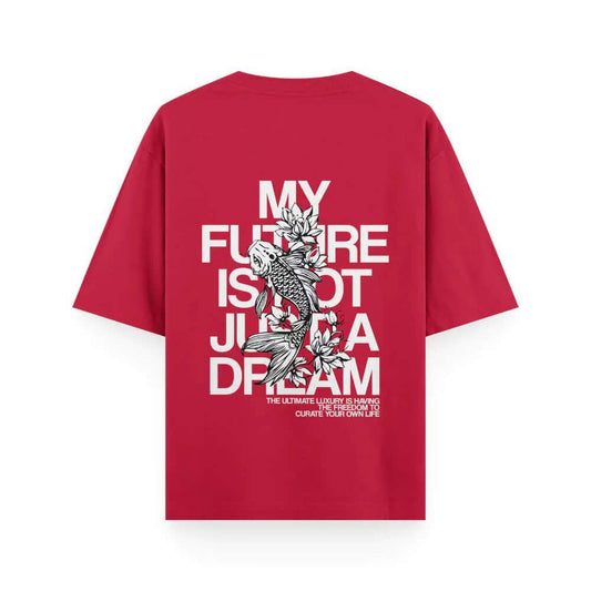   FUTURE - Oversized Red T-shirt | Color Edition | Unisex