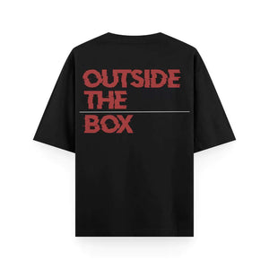 Outside The Box Print Front T-Shirt