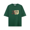 Buy Oversized Bottle Green Women's T-shirt