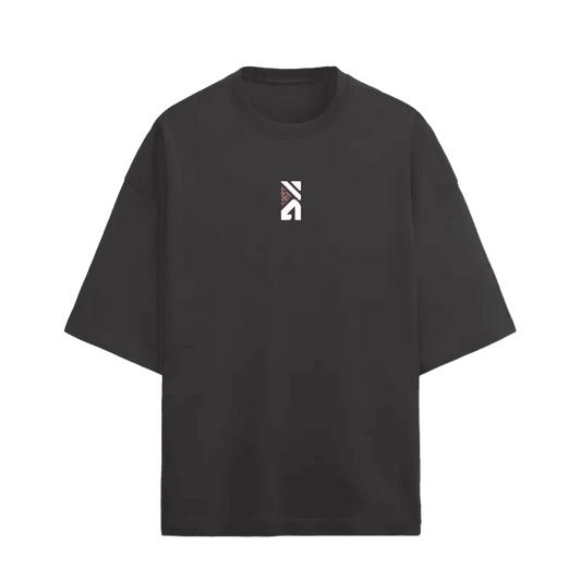   THGC ORIGINALS - HEAVY BLACK TEE WITH COLOR EMBROIDERY LOGO