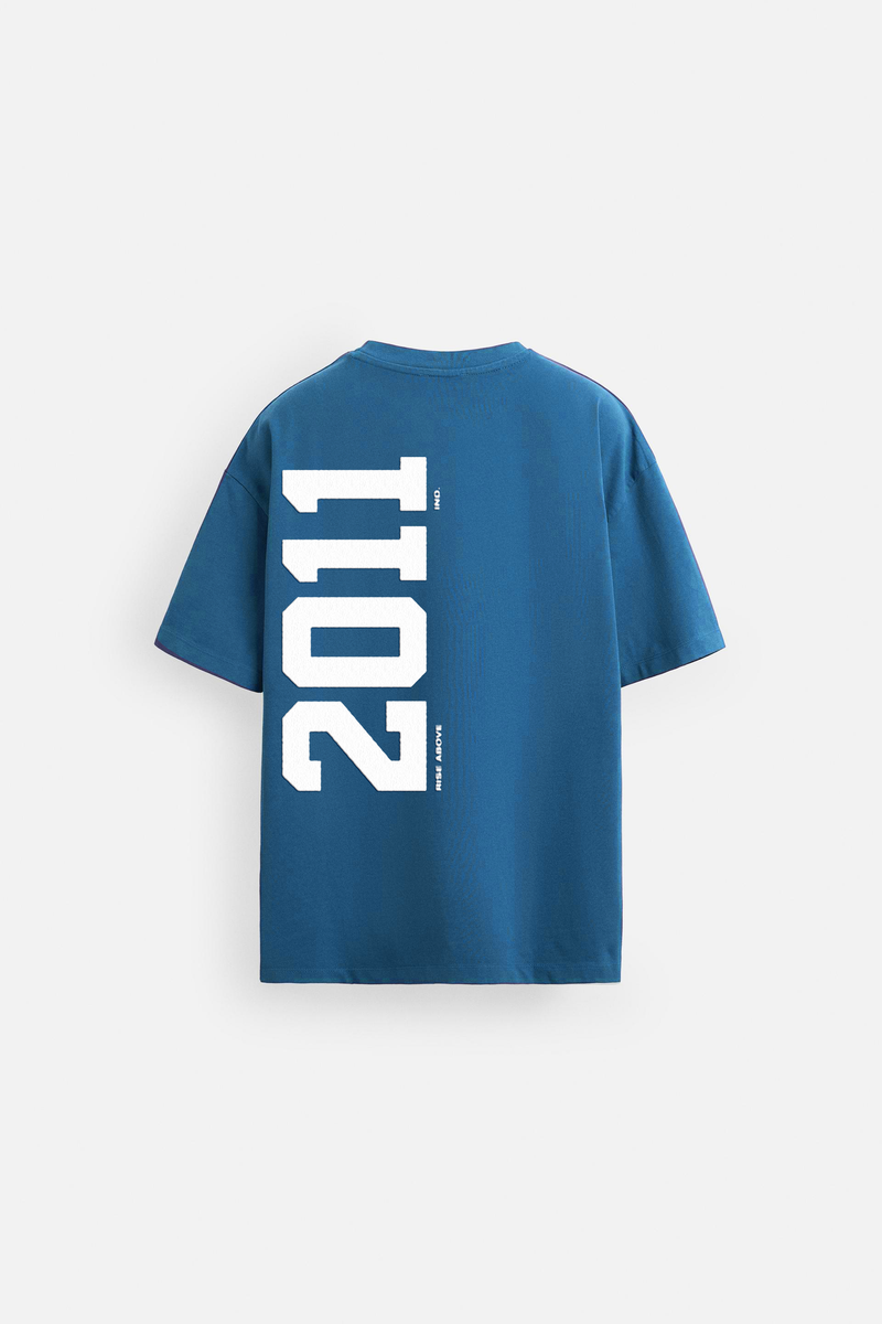 2011 INDIA WORLD CUP TSHIRT - AIRFORCE BLUE - alternate view