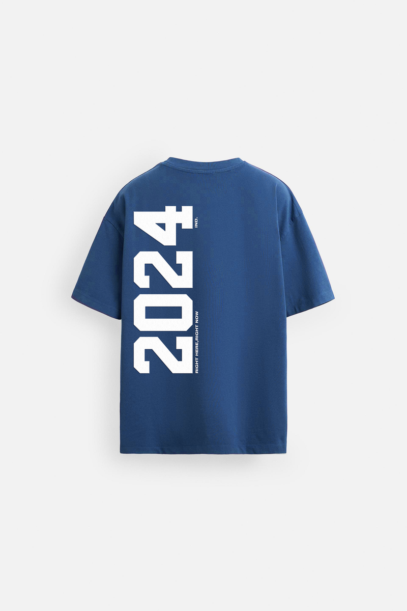 2024 INDIA WORLD CUP TSHIRT - DIESEL BLUE - alternate view