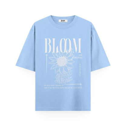 Unisex Oversized Light Blue T-shirt 