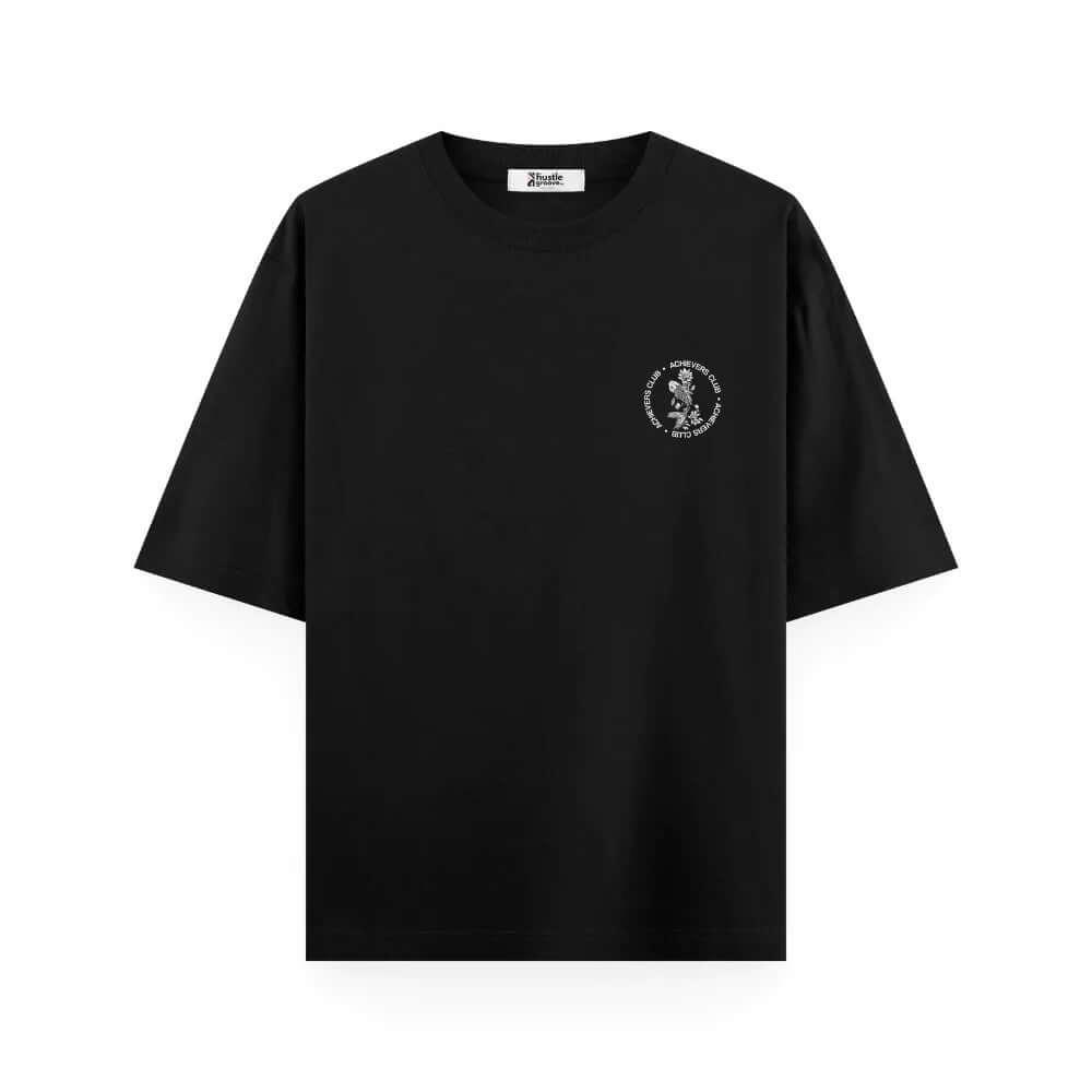 Archivers Club Oversized Black T-shirt online 