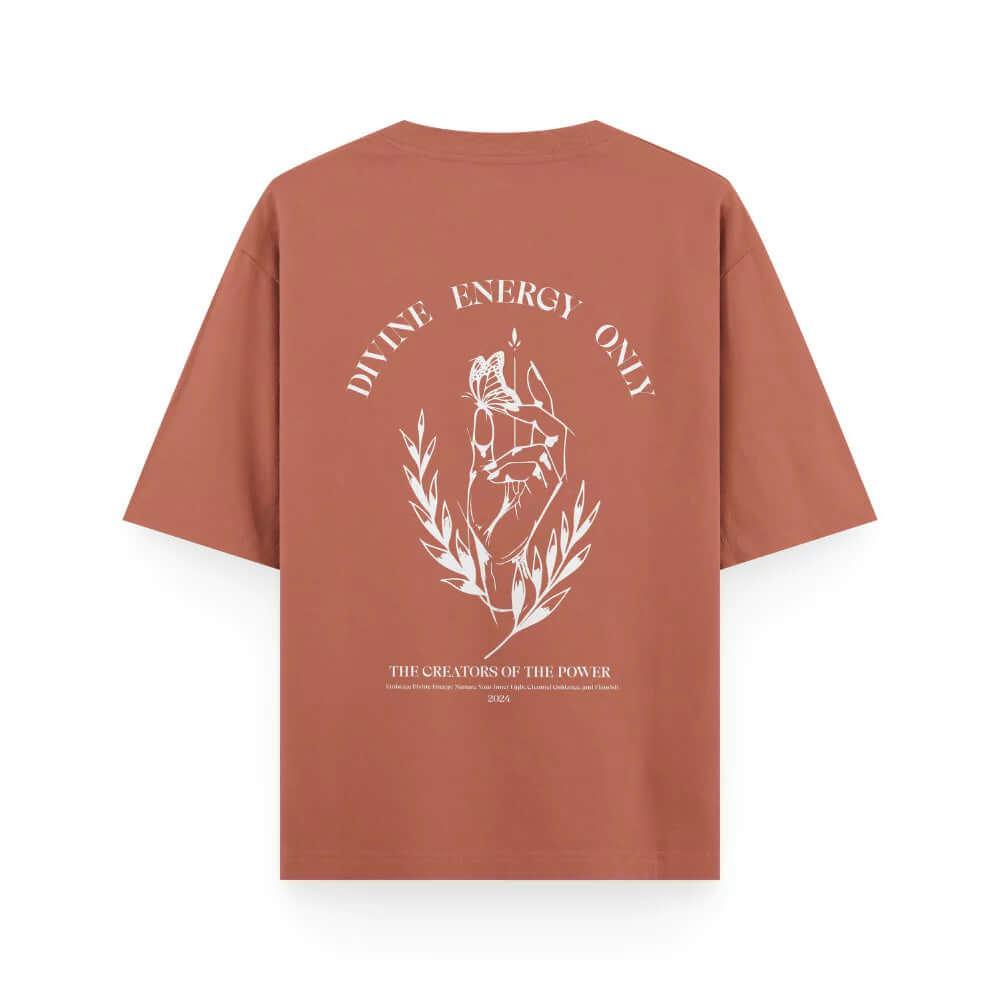 Buy Oversized Coral Women's T- shirt