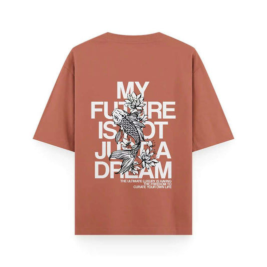   FUTURE - Oversized Coral  T-shirt | Color Edition | Unisex
