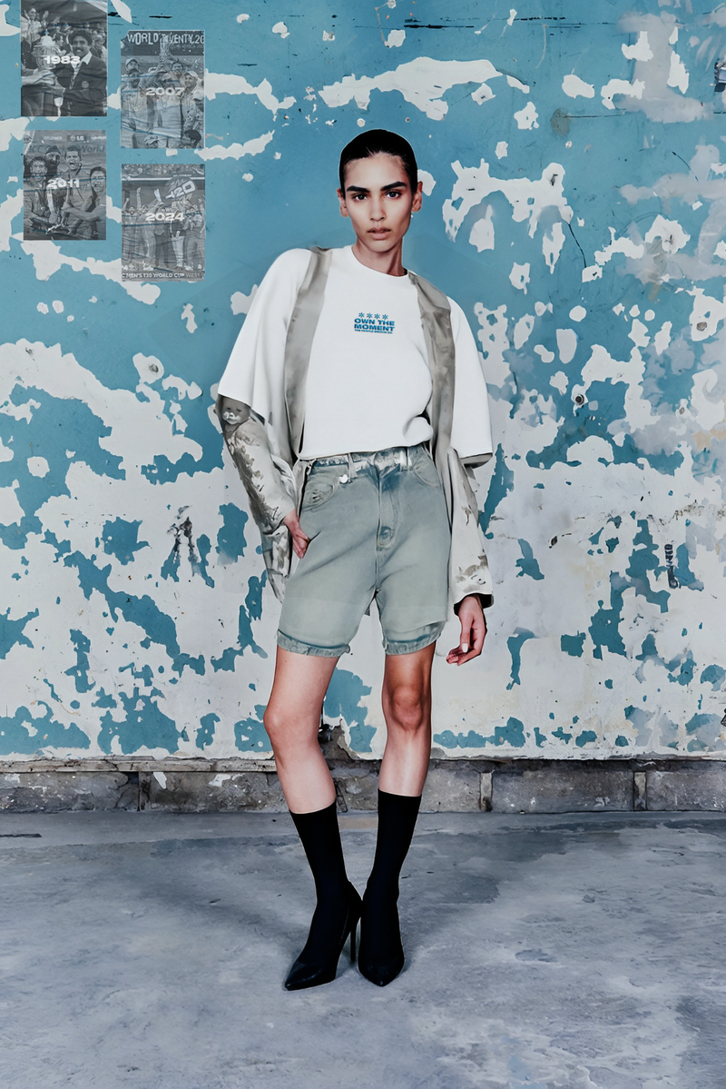 OWN THE MOMENT II OVERSIZED TSHIRT - WHITE - alternate view