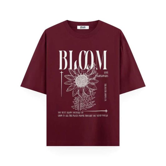  BLOOM - MAROON DARK EDITION T-SHIRT