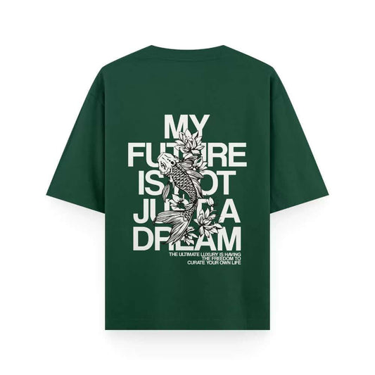   FUTURE - Oversized Bottle Green T-shirt | Color Edition 2 | Unisex