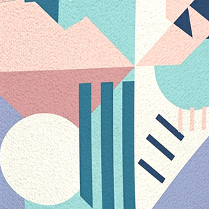 THGC Fortress – Pastel GeoMatrix AOP Bomber Jacket