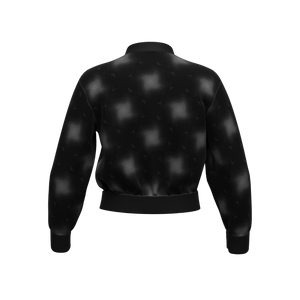 THGC Fortress – Shadow Vortex AOP Womens Bomber Jacket
