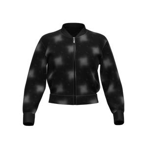 THGC Fortress – Shadow Vortex AOP Womens Bomber Jacket