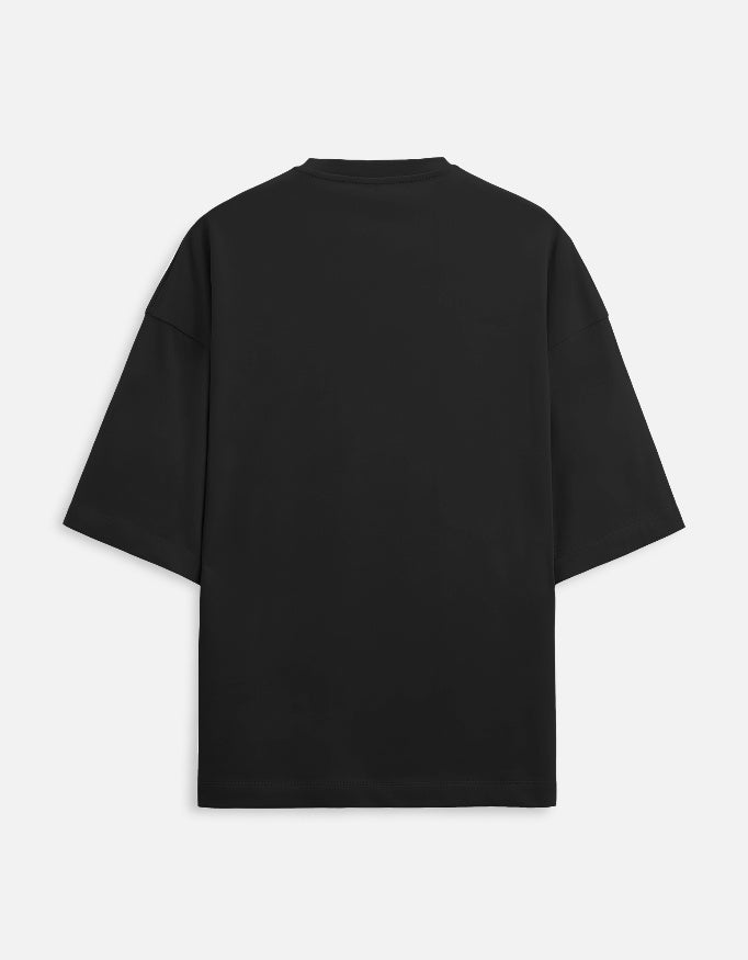For Those Who Overthink Oversized Black Tshirt - alternate view
