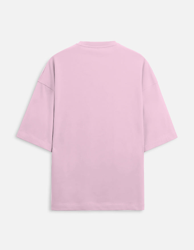 Doing My Best, Allegedly Oversized Pink Tshirt - alternate view