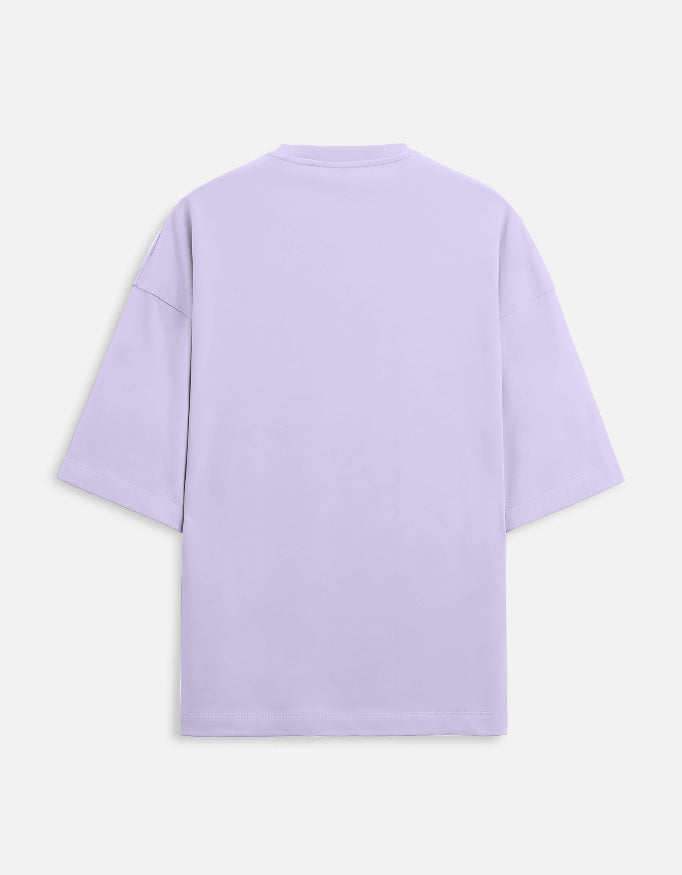 For Those Who Overthink Oversized Lavender Tshirt - alternate view