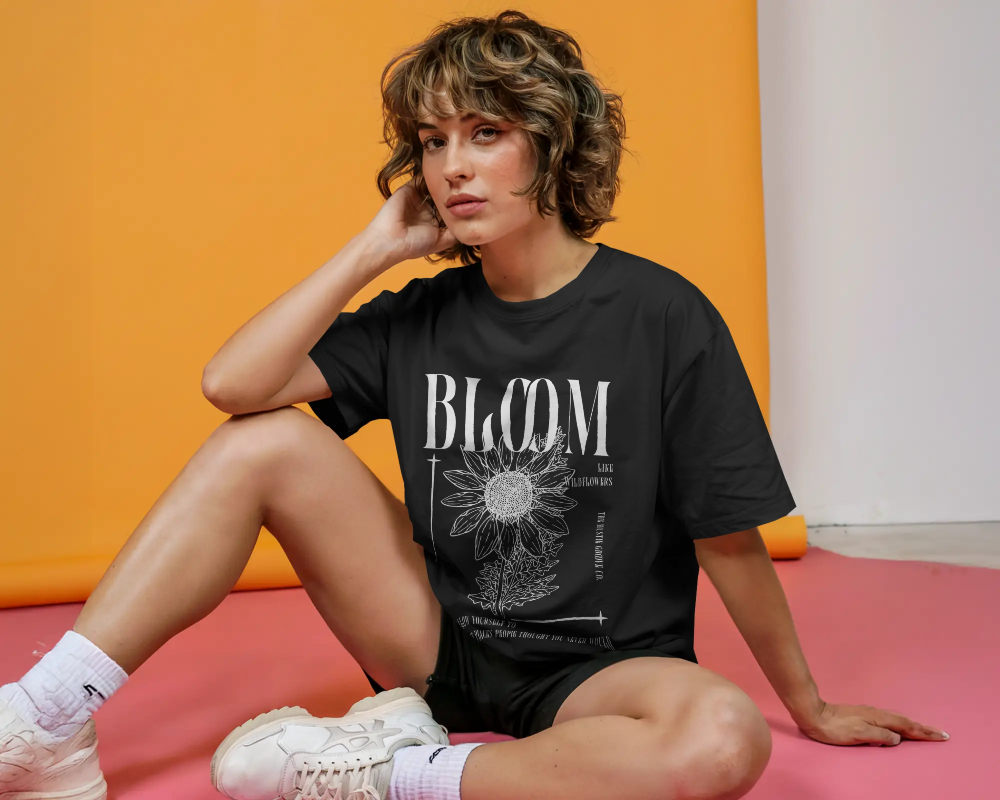 BLOOM - BLACK DARK EDITION T-SHIRT