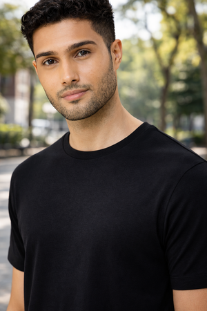 THGC Basics - Original Supima Mens Black T-shirt
