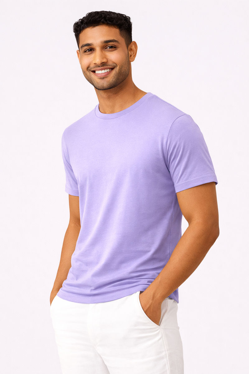 THGC Basics - Original Supima Mens Lavender T-shirt