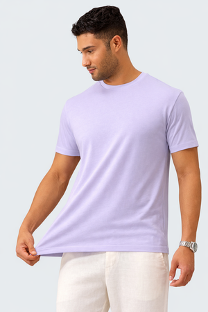 THGC Basics - Original Supima Mens Lavender T-shirt