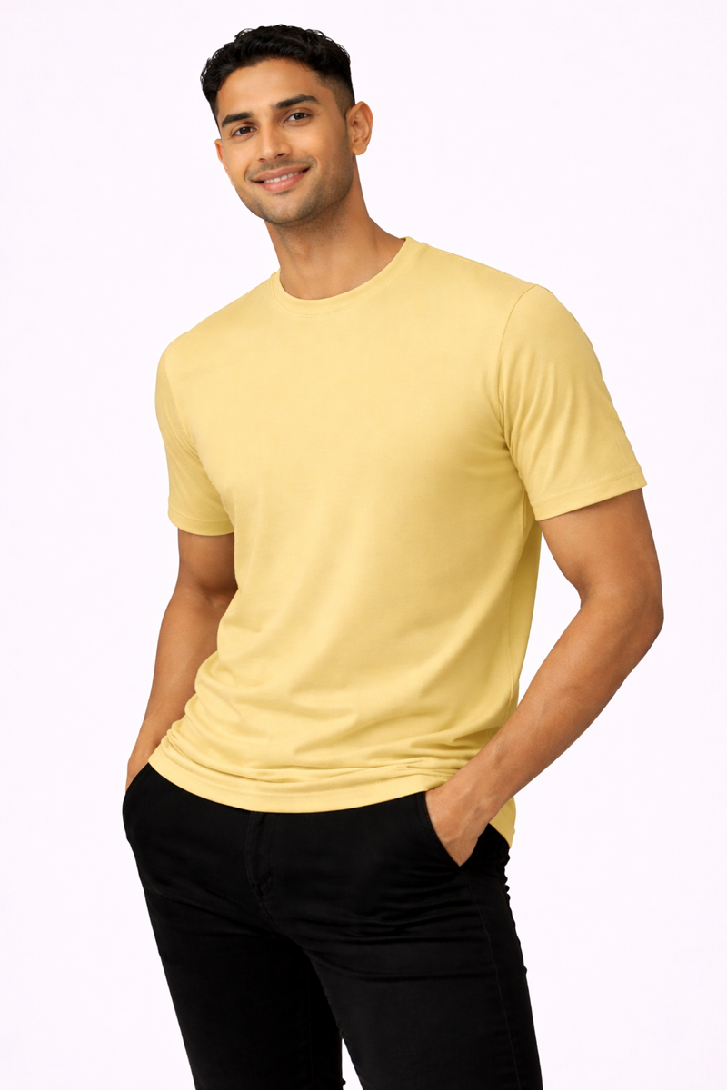 THGC Basics Plain Crew Neck Unisex Tshirt - alternate view