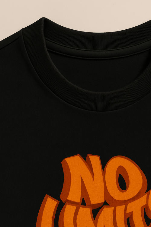 THGC Basics No Limits Dark Edition Crew Neck Mens Tshirt