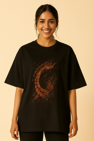 Blaze Curve Oversized Tshirt