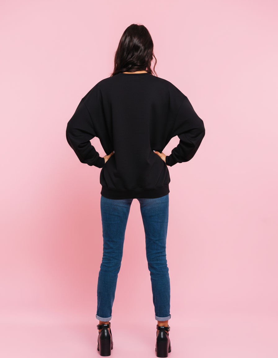THGC Essentials – FRWD Dark Edition Oversized Womens Sweatshirt
