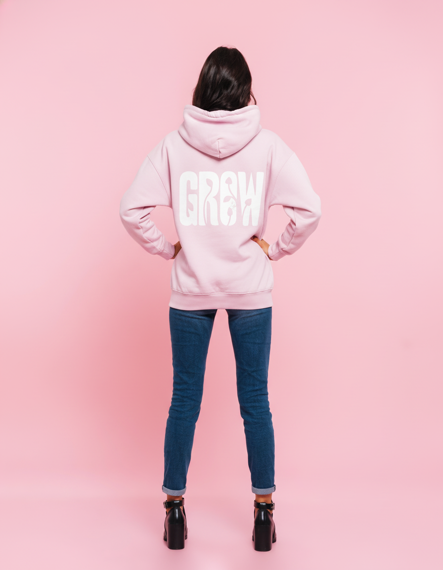 THGC Fortress – "GROW" Oversized Womens Hoodie