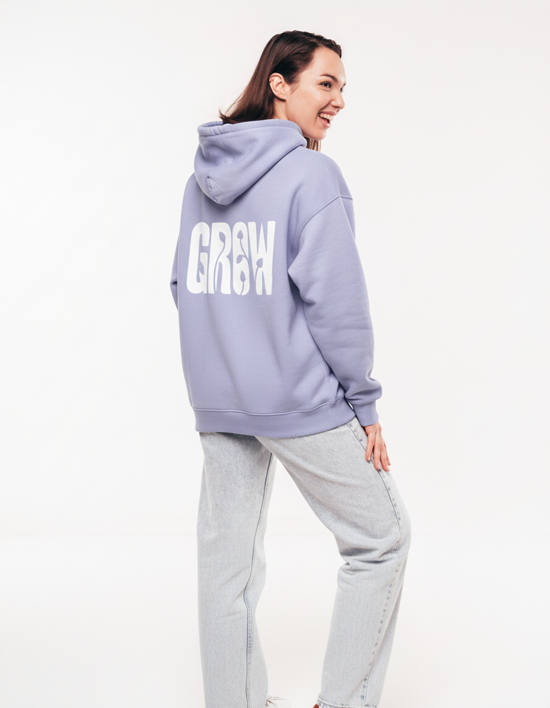 THGC Fortress – "GROW" Oversized Womens Hoodie