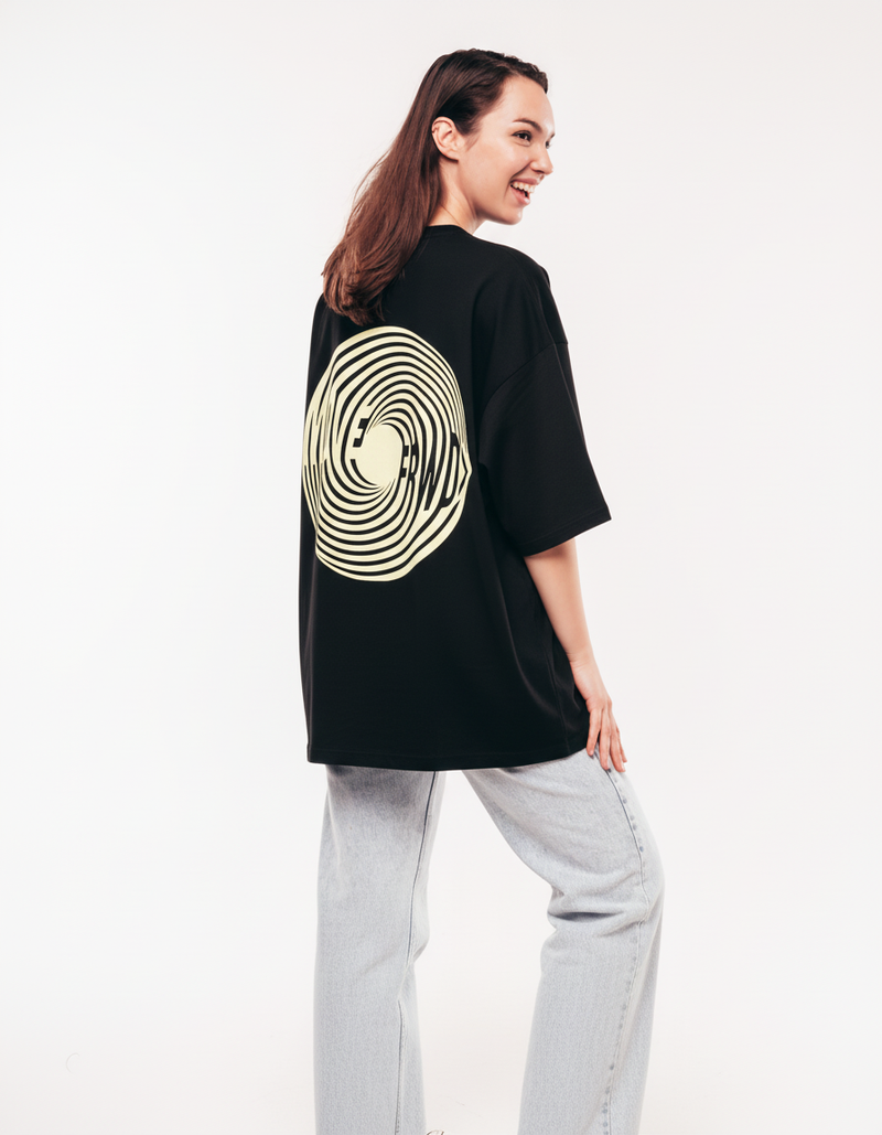 THGC Essentials Move Forward Oversized French Terry Womens T-shirt