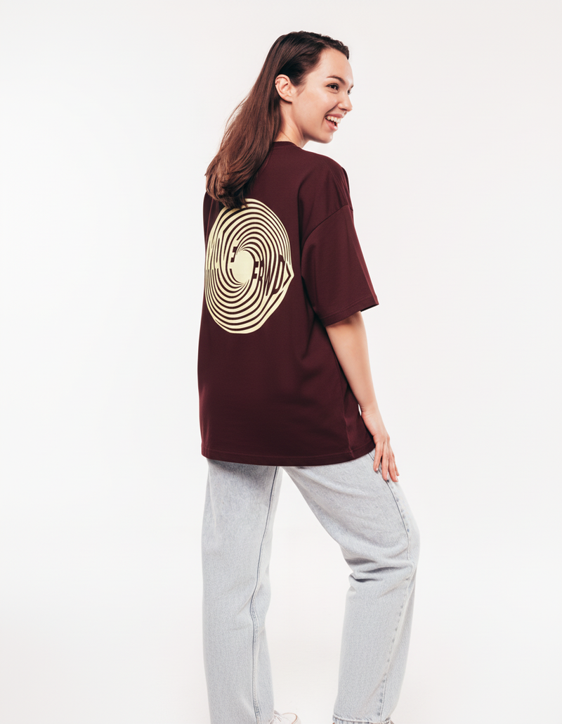 THGC Essentials Move Forward Oversized French Terry Womens T-shirt