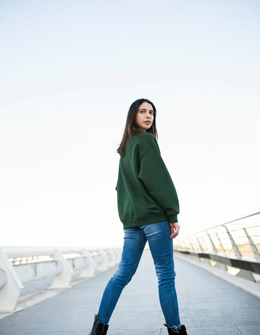 THGC Essentials – FRWD Dark Edition Oversized Womens Sweatshirt