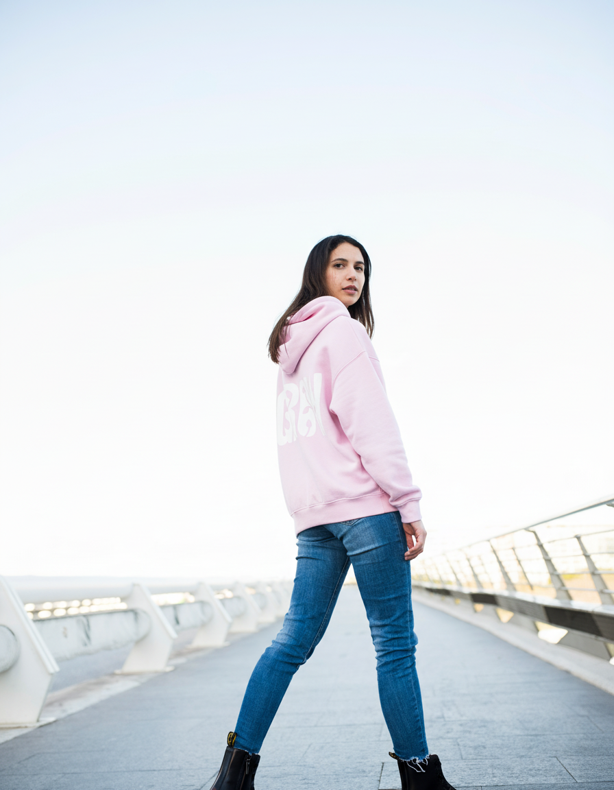 THGC Fortress – "GROW" Oversized Womens Hoodie