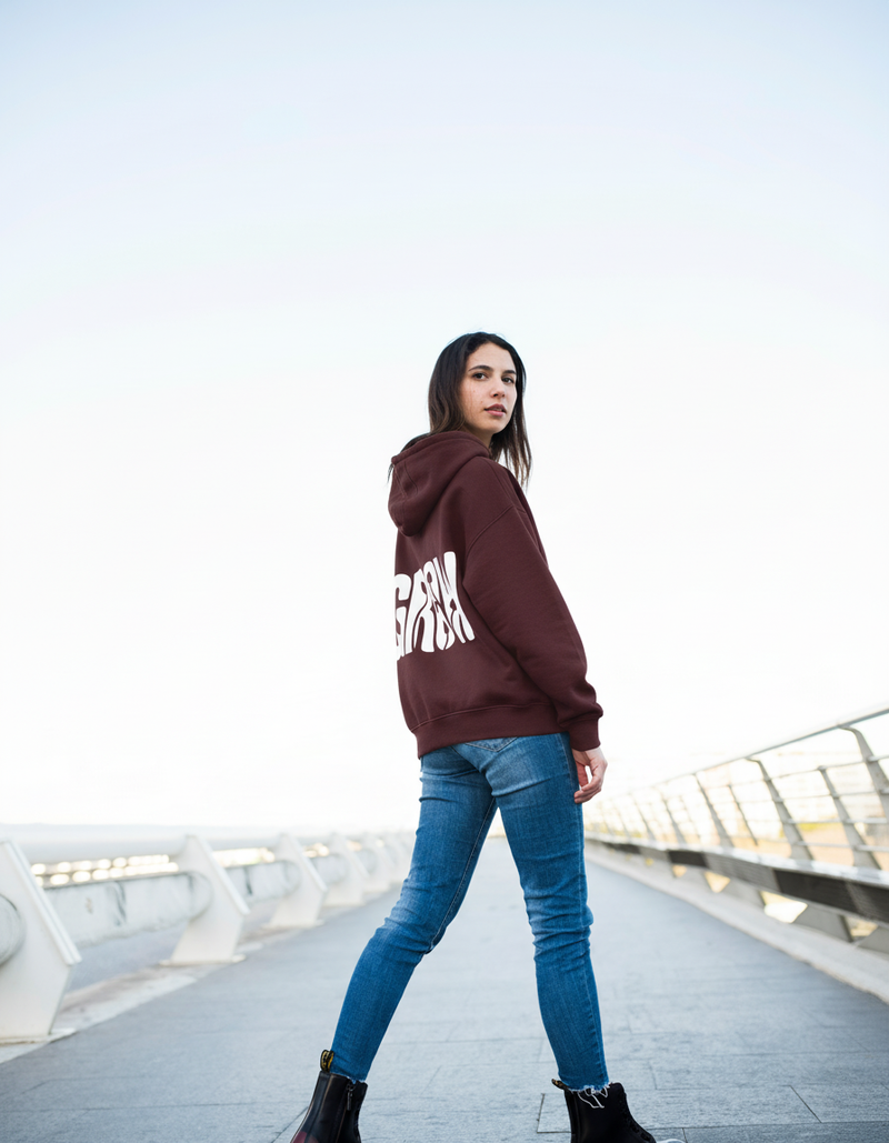 THGC Fortress – "GROW" Oversized Womens Hoodie