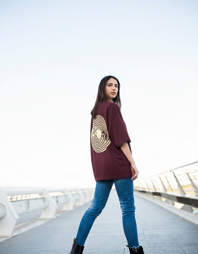 THGC Essentials Move Forward Oversized French Terry Womens T-shirt