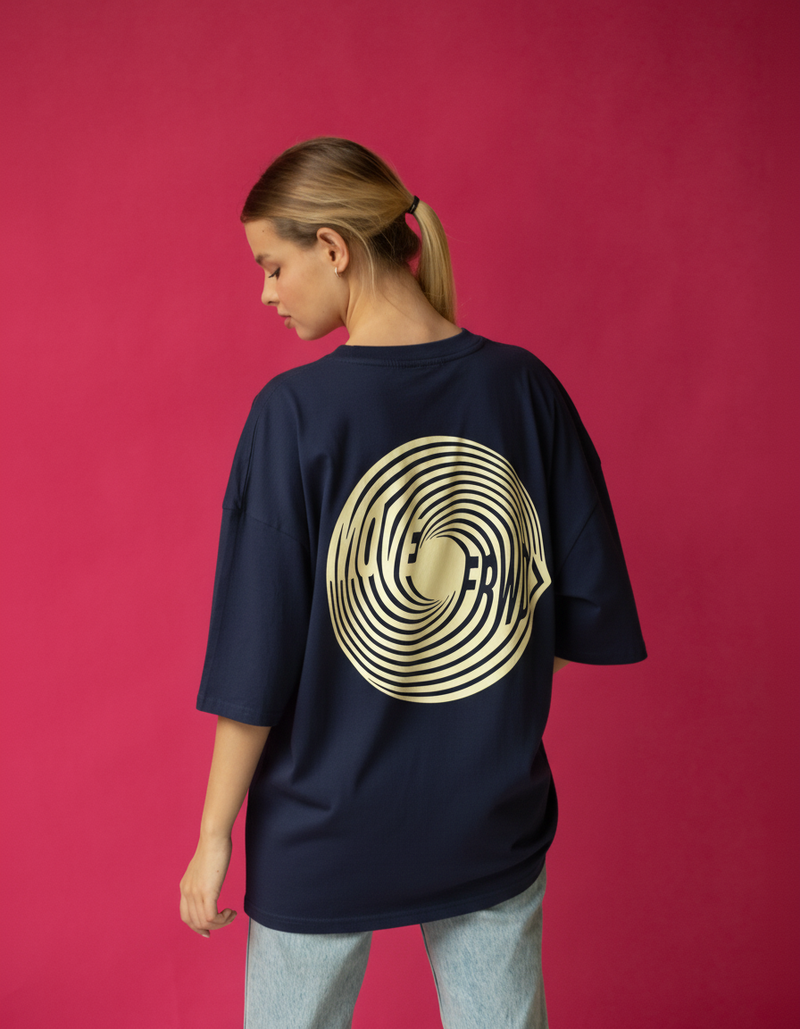 THGC Essentials Move Forward Oversized French Terry Womens T-shirt