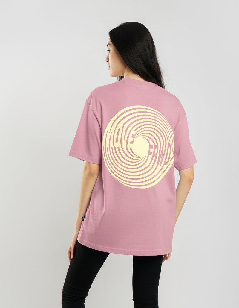 THGC Essentials Move Forward Oversized French Terry Womens T-shirt