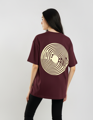 THGC Essentials Move Forward Oversized French Terry Womens T-shirt